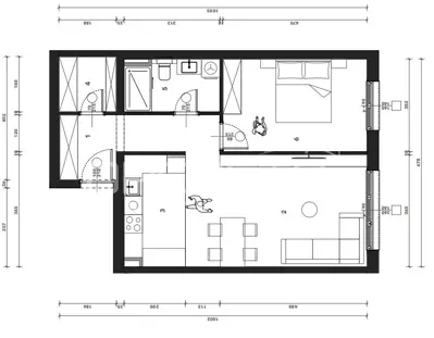 Stan 59,54 m², Črnomerec - novogradnja Kuniščak - 2