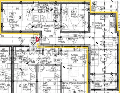 Omiš/Nemira – Novo u ponudi_Novogradnja S9 – 63,53 m² - 3
