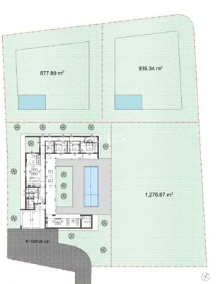 Građevinsko zemljište, Brtonigla - projekt kuće s bazenom - 20