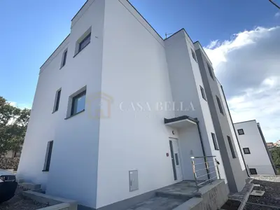 Novi Vinodolski - Novogradnja, 2S+DB, pogled na more!