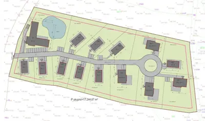 Građevinsko zemljište 17.234 m², Nova Kršlja, turistička zona