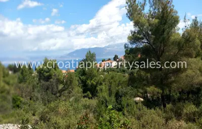Baugrundstück 750 m², Otok Brač - Meerblick - 1