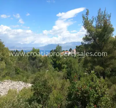 Baugrundstück 750 m², Otok Brač - Meerblick - 4