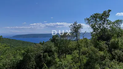 Baugrundstück, Brseč - Panoramablick auf den Kvarner - 14
