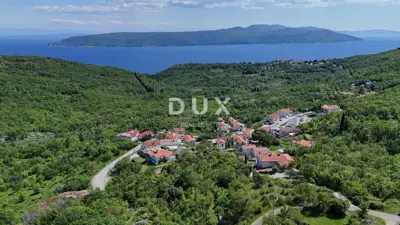 Baugrundstück, Brseč - Panoramablick auf den Kvarner