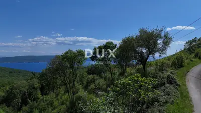 Baugrundstück, Brseč - Panoramablick auf den Kvarner - 15