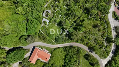 Baugrundstück, Brseč - Panoramablick auf den Kvarner - 6