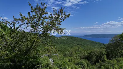 Baugrundstück, Brseč - Panoramablick auf den Kvarner - 10