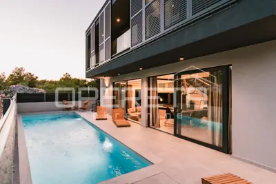 House 200 m², Vodice - contemporary design and pool - 1