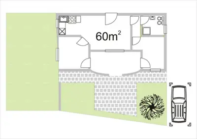 Rovinj - Erdgeschosswohnung mit Garten, 60 m² - 12