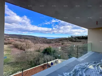 Penthouse 112 m², Labin - Neubau und Meerblick