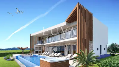 Kaštelir, Novigrad, luxury villa with pool, project - 12