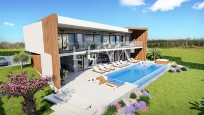 Kaštelir, Novigrad, luxury villa with pool, project - 11