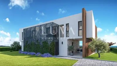 Kaštelir, Novigrad, luxury villa with pool, project - 3