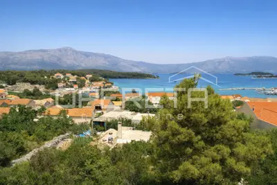 Building plot 596 m², Lumbarda - open sea view - 6
