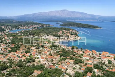 Building plot 596 m², Lumbarda - open sea view - 4