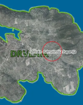 Drvenik Veliki, poljoprivredno zemljište 870 m²