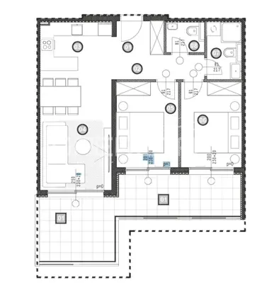 Apartment 68 m², Omiš - new build with elevator and balcony - 19