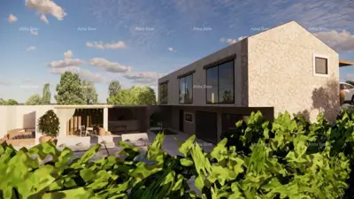 Building plot 1,089 m², Rakotule - open view of Motovun - 6