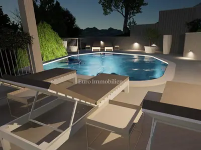 Villa 288 m², Bast - panoramic sea view and pool - 11
