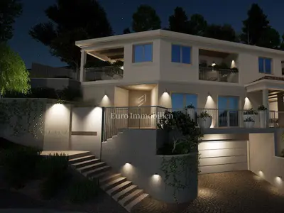 Villa 288 m², Bast - panoramic sea view and pool - 12