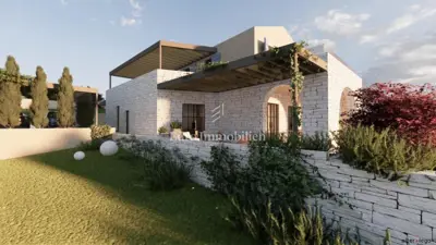 Građevinsko zemljište 800 m², Poreč - pogled na more