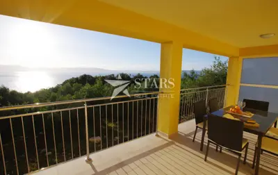 Istra, Labin - apartmanska kuća s bazenom i panoramskim pogledom na mo - 19
