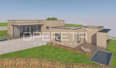 Istra, Tinjan- Građevinsko zemljište s projektom i započetom gradnjom- idealna i - 8