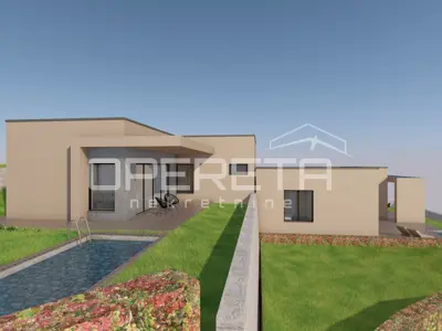 Istra, Tinjan- Građevinsko zemljište s projektom i započetom gradnjom- idealna i - 10