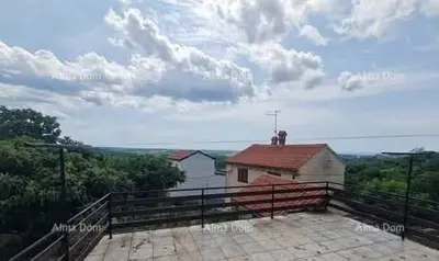 Haus 200 m², Buje - Garage und Balkon mit Meerblick - 2
