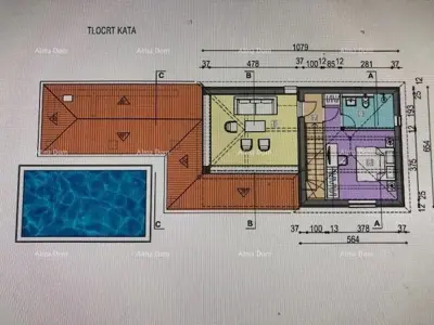 Vila 124 m², Svetvinčenat, bazen i vrt - 6