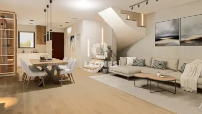 Reihenhaus 109 m², Petrovija - 3 Schlafzimmer, Terrasse - 7