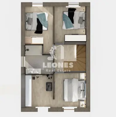 Reihenhaus 109 m², Petrovija - 3 Schlafzimmer, Terrasse - 6