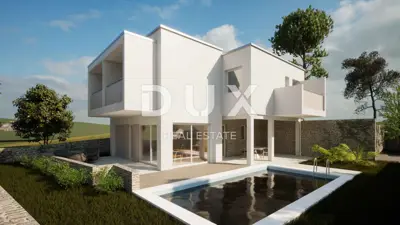Villa 227,57 m², Stara Novalja - Pool und Meerblick