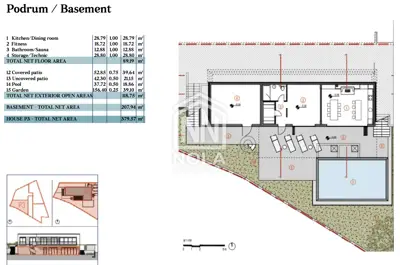 Vila 392 m² u Primoštenu, privatni bazen i vrt - 3