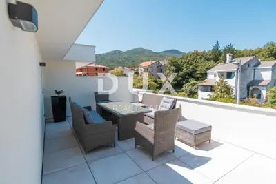 Villa 500 m², Pobri - 2 Dachpools und Blick auf Kvarner - 16
