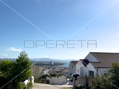 Land 875 m², Vodice - peaceful surroundings and view of the archipelago