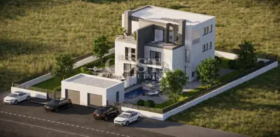 ZADAR, VRSI - Wohnung mit Pool in einer Duplex-Villa 350 m vom Meer entfernt - 2