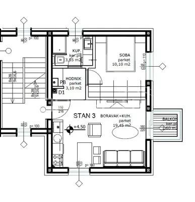 Prodaja, Stan, Gornja Dubrava, Čučerska cesta, 2s, 51 m² - 18