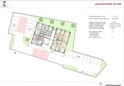 Baugrundstück im Zentrum von Pregrada, 1.538 m² mit Ideenvorschlag für den Bau mit - 2