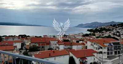 Baška voda, predivan dvoetažni penthouse s pogledom na more - 14
