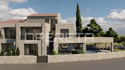 Istra, Vižinada-građevinsko zemljište s projektom i komunalijama - 4