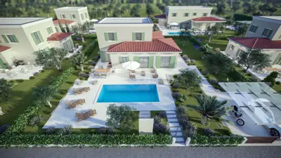 Villa 152 m², Frata bei Poreč, beheizter Pool und Garten