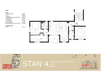 Wohnung in Neubau, 2-Zimmer, Primošten - 17