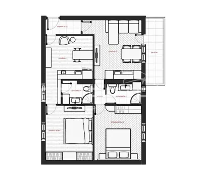 Apartment with 2 units, Split Dobri - center and investment - 23