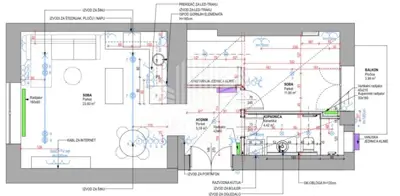 Stan 2. kat, Donji grad - potpuno adaptiran i južna orijentacija - 14