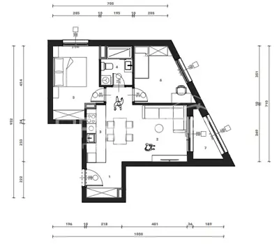 Prodaja, Stan, Črnomerec, Kuniščak, 3s, 57 m² - 2