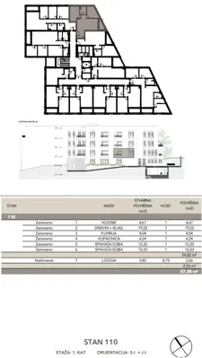 Prodaja, Stan, Črnomerec, Kuniščak, 3s, 57 m² - 3