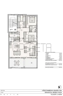 Penthouse 116 m², Krvavica near Makarska, close to the beach - 6