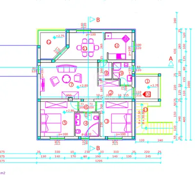 Poreč, surrounding area, plot with construction already started - 4